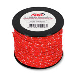 Rote, flexible Maurerschnur aus Polypropylen nach DIN 83307