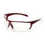 Moderne Schutzbrille mit lackierter Fassung