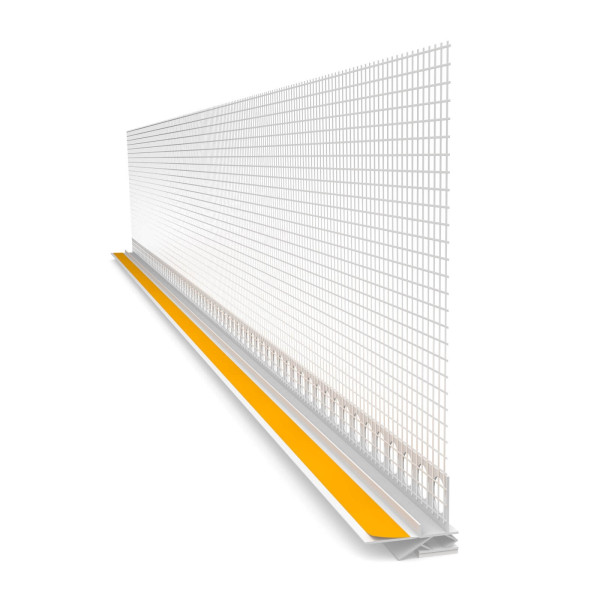 533 Alfa Anputzleiste FLEXO (Gewebe + Schutzlippe)