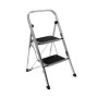 Robuster, rutschfester Aluminium-Klapptritt - 2-stufig