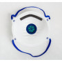 Hochwertige FFP2 Feinstaubmaske mit Ventil und weicher Nasenauflage